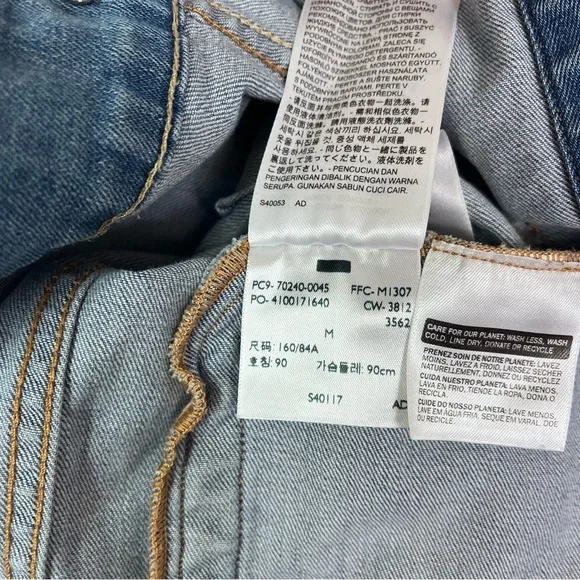 Levi’s denim women’s jacket size:M - Picture 12 of 13